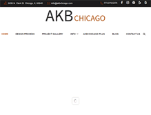 Tablet Screenshot of akbchicago.com